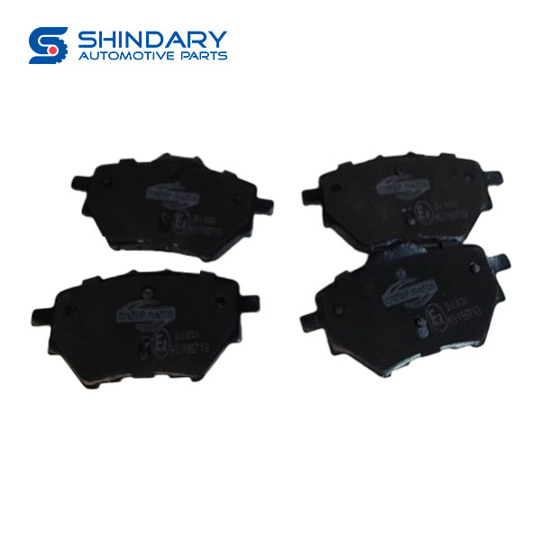 Front brake pad kit 1678167980 for PEUGEOT