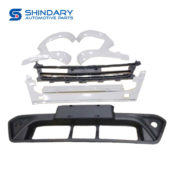 Exterior panel assy DZ9X259620010 for SHACMAN