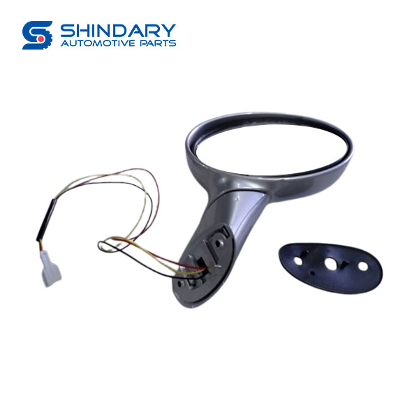 Right exterior rearview mirror S11-8202020BA-silver for CHERY QQ