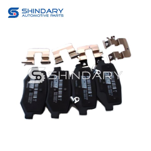 Brake pads SX5-3502-1 for DFM 