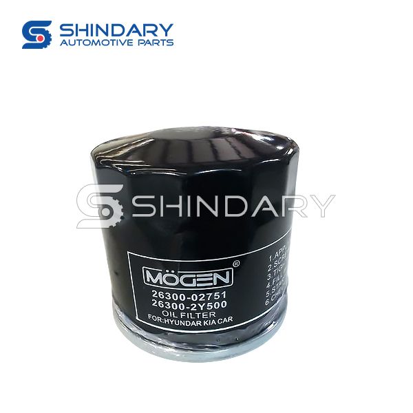 Oil Filter Assy 2630002751 for KIA MORNING