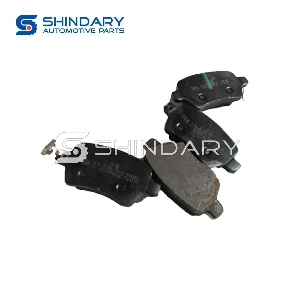 Rear brake pad kit 35990004-B20-B00-2 for BAIC 
