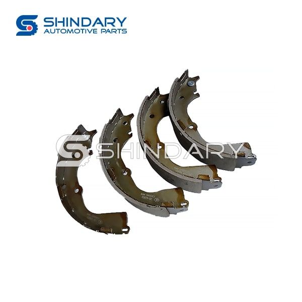 Rear brake pad kit HC6480-3502060 for JINBEI SY1028HC33