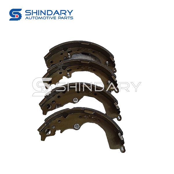 Rear brake pad (shoe) 224007710 for KING LONG 