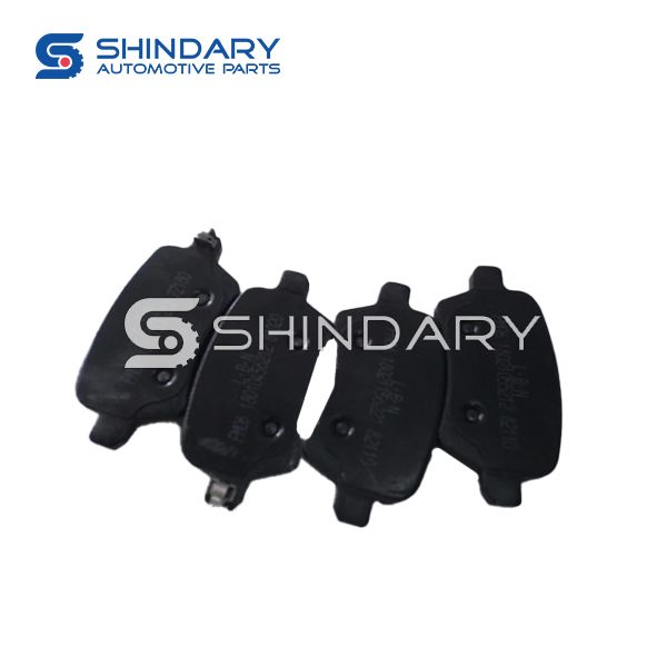 Rear brake pad (shoe) 35990004-B40-B00-2 for BAIC 