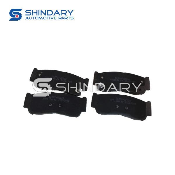 Rear brake pad (shoe) 50370-V2100 for JAC 