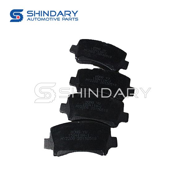 Front brake pad kit S00291-SC6350-3501120 for CHANA-KY SC1021GLD41 2013 ZS465MY