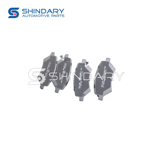 Front wheel brake pad kit 128425271 for BAIC