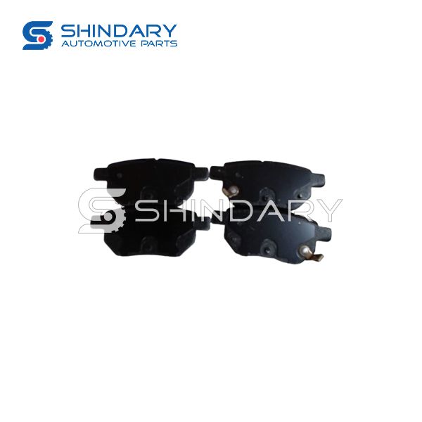 The rear brake pads CHANGHE-Q25-HSCT for CHANGHE Q25