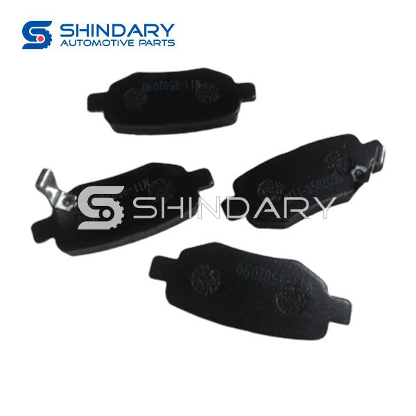 Rear Brake Pads M11-3502090 for CHERY A3