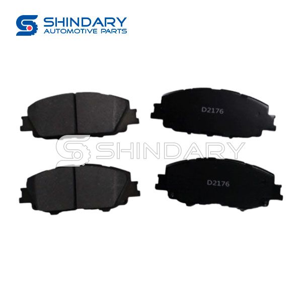 Brake pads D2176 for TOYOTA