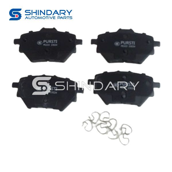 Rear brake pad assy SCF-3502140-D2 for BYD YuanPro