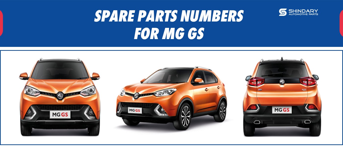 SPARE PARTS FOR MG GS