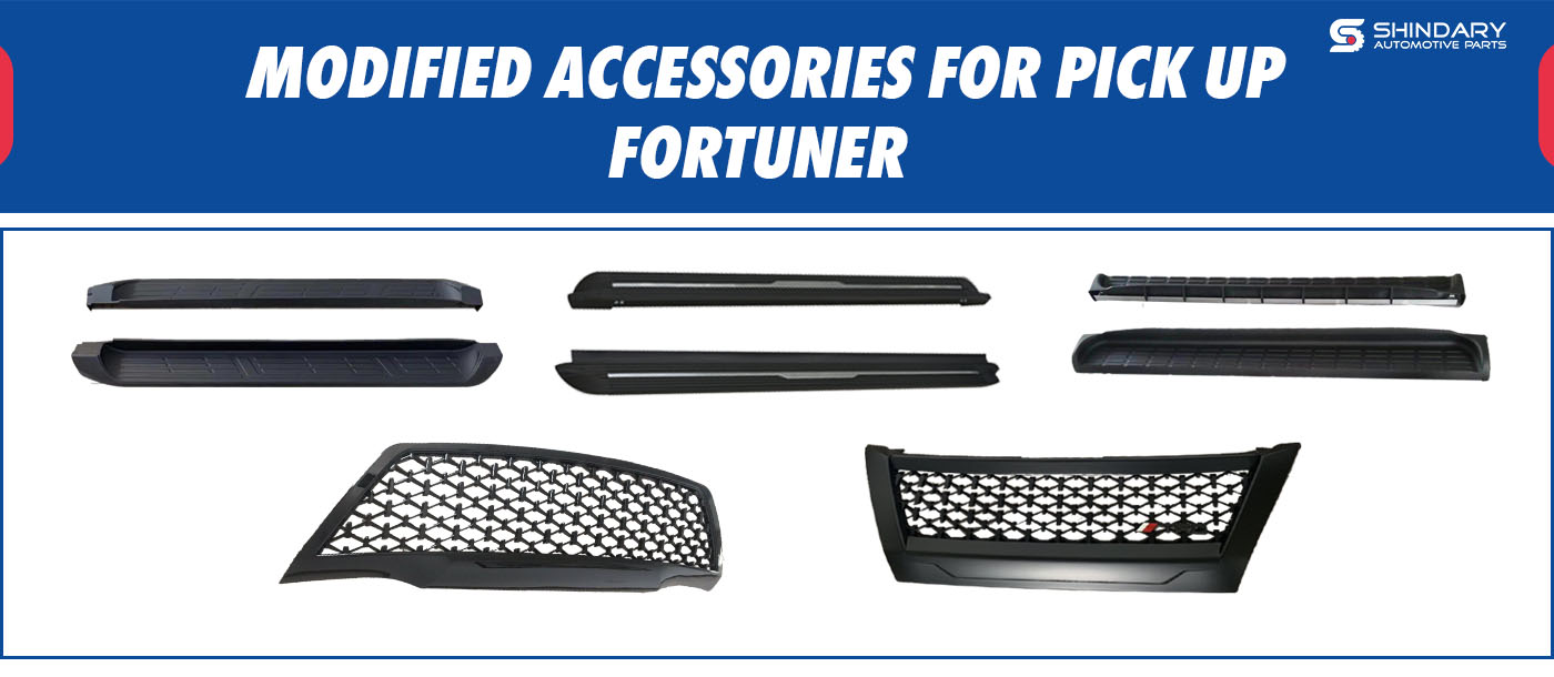 MODIFIED ACCESSORIES FOR PICK UP-FORTUNER SIDE STEP
