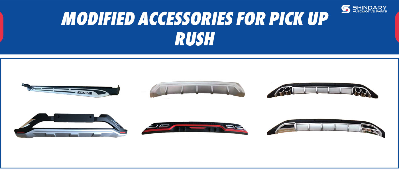 MODIFIED ACCESSORIES FOR PICK UP-RUSH SIDE STEP