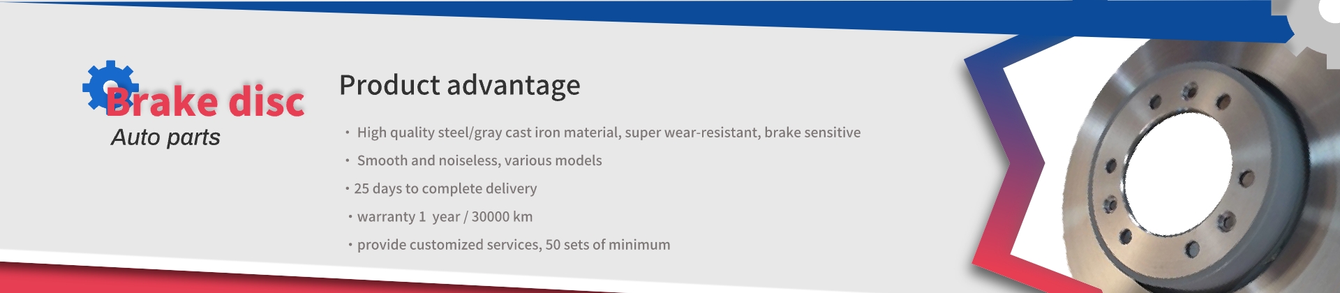 Auto Brake Drum/Brake Disc