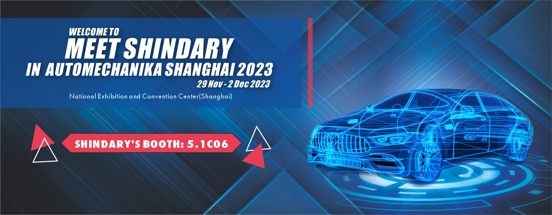 The Invitation of Automechanika Shanghai 2023 from Shindary