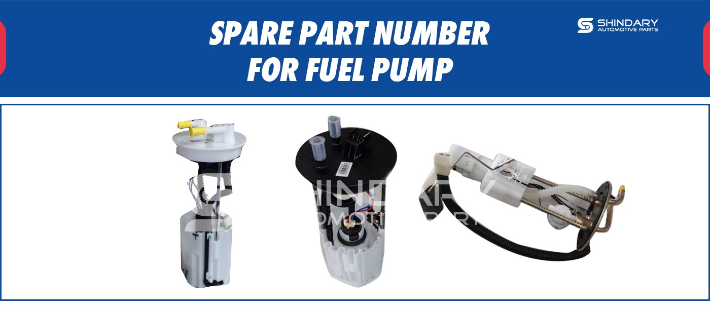 SPARE PARTS NUMBERS FOR FUEL PUMP