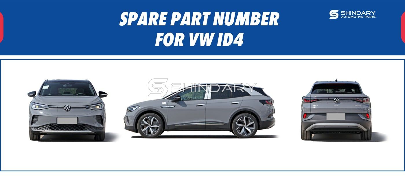 SPARE PARTS NUMBERS FOR VW ID4