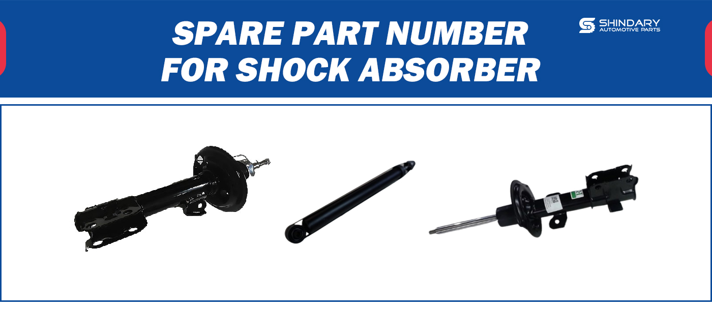 【SHINDARY PRODUCTS】SPARE PARTS NUMBERS FOR SHOCK ABSORBER