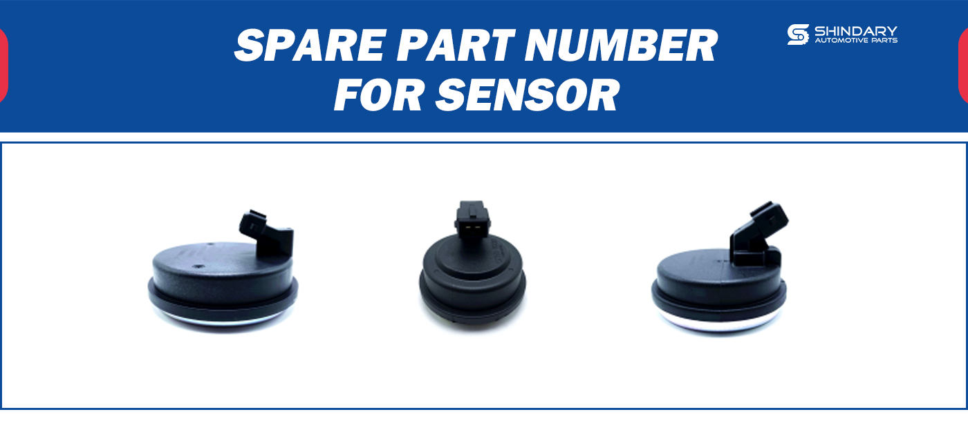 【SHINDARY PRODUCTS】SPARE PARTS NUMBERS FOR SENSOR