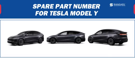 【SHINDARY PRODUCT】SPARE PARTS NUMBERS FOR TESLA MODEL Y